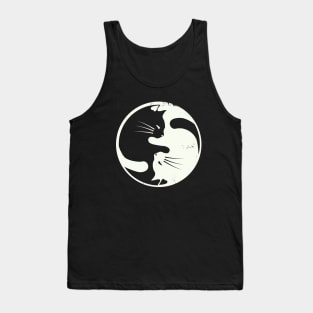 Cat Yin Yang Tank Top